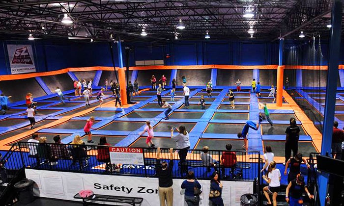 Sky Zone Trampoline Park Opening Soon In Charleston Woay Tv