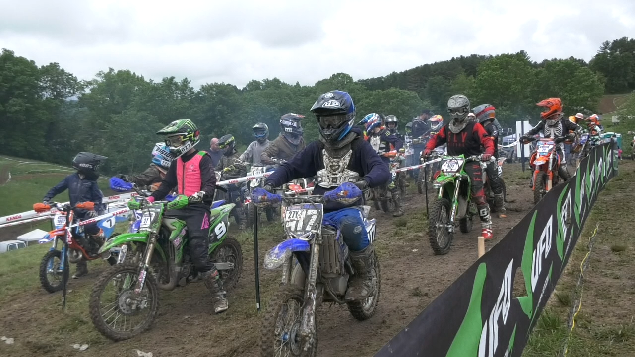 A new form of dirt bike racing that's gaining national popularity comes