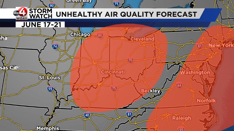 Storm Possible Friday Then Blistering Heat Wave Ahead - WOAY-TV