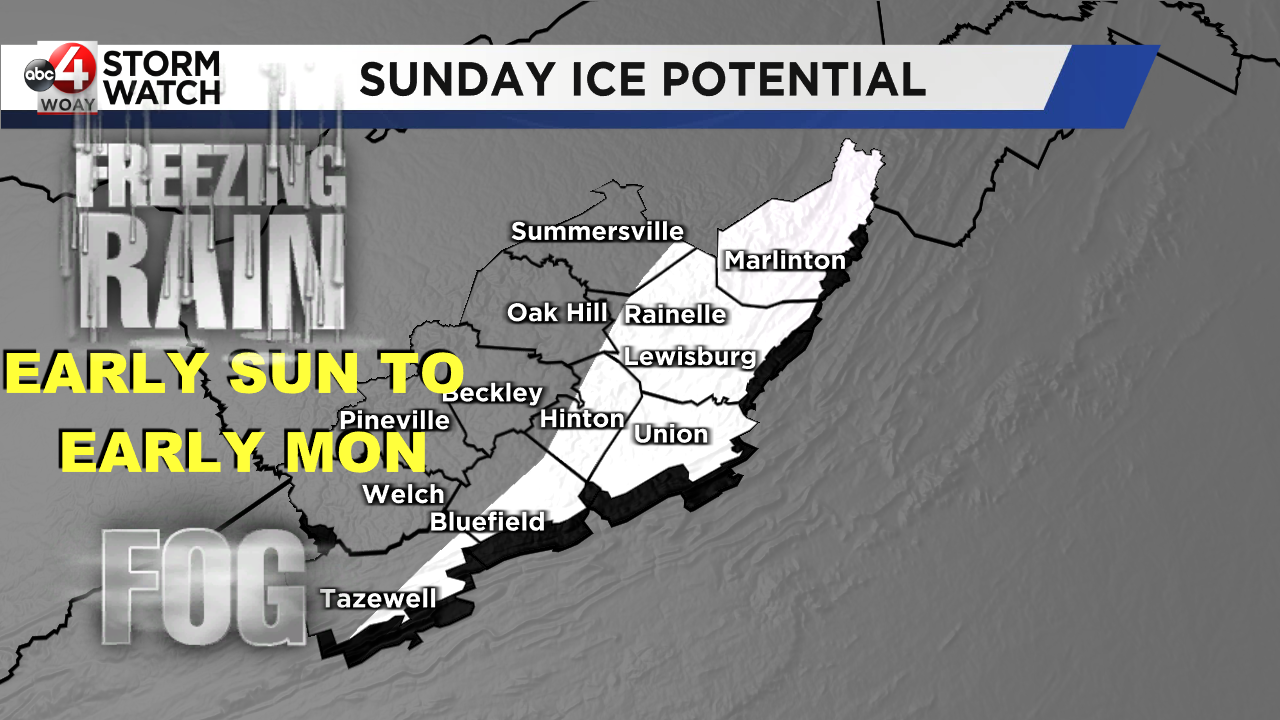 Late Weekend Storm Will Trigger Icy Mess - WOAY-TV