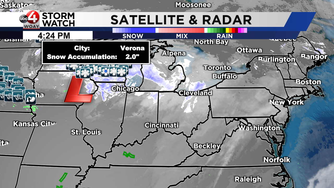 Winter Storm Timeline For Friday Into Saturday - WOAY-TV