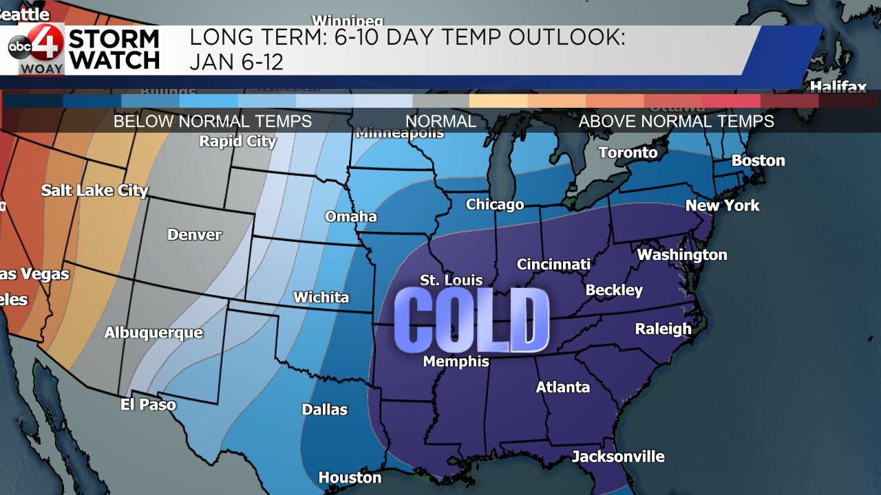 Snow Starts the New Year; On and Off into the Weekend - WOAY-TV