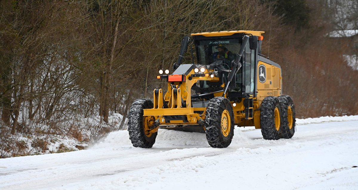 WVDOH breaks out heavy artillery to remove thick ice statewide