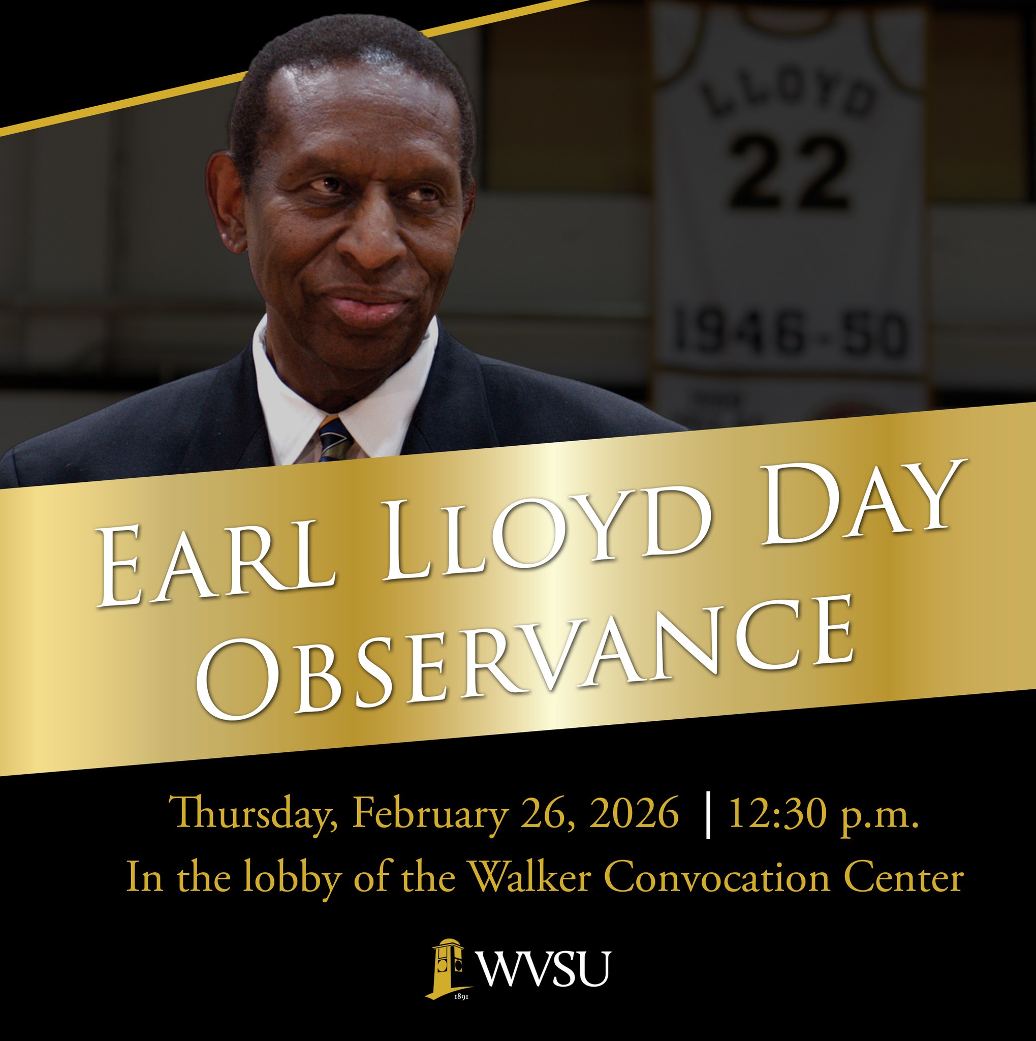 West Virginia State University honoring basketball pioneer Earl Lloyd with celebration on February 26