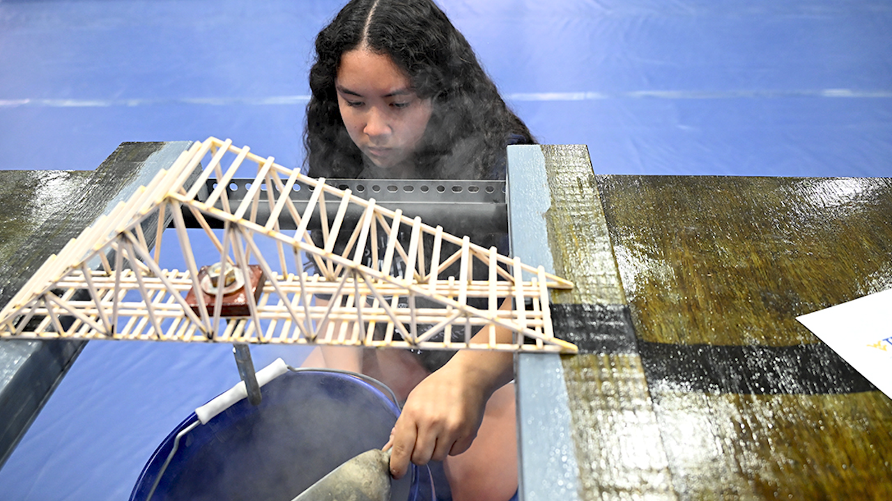 Annual West Virginia Bridge Design and Build Competition saw students all over compete