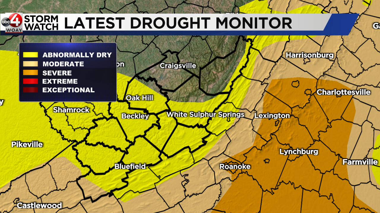 Dry Conditions Continue Through Week – Drought Conditions Developing ...