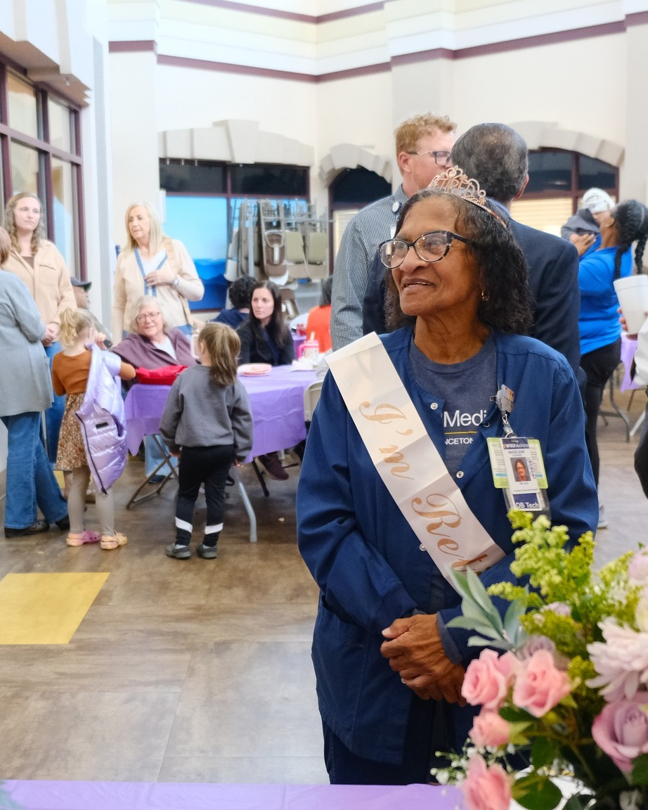 Princeton Community Healthcare caregiver Madge Howard retires after almost 60 years of service helping to deliver an estimated 29,000 babies