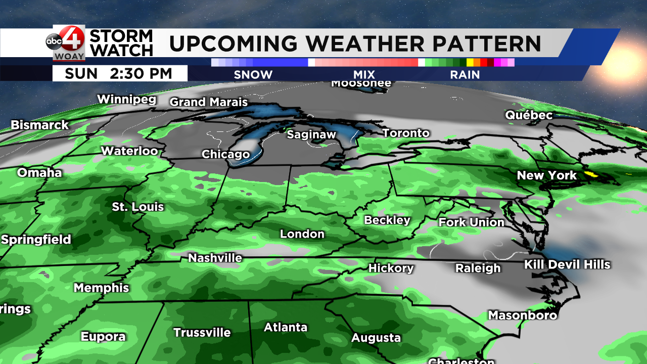 The rain is gone, drier and warmer weather ahead