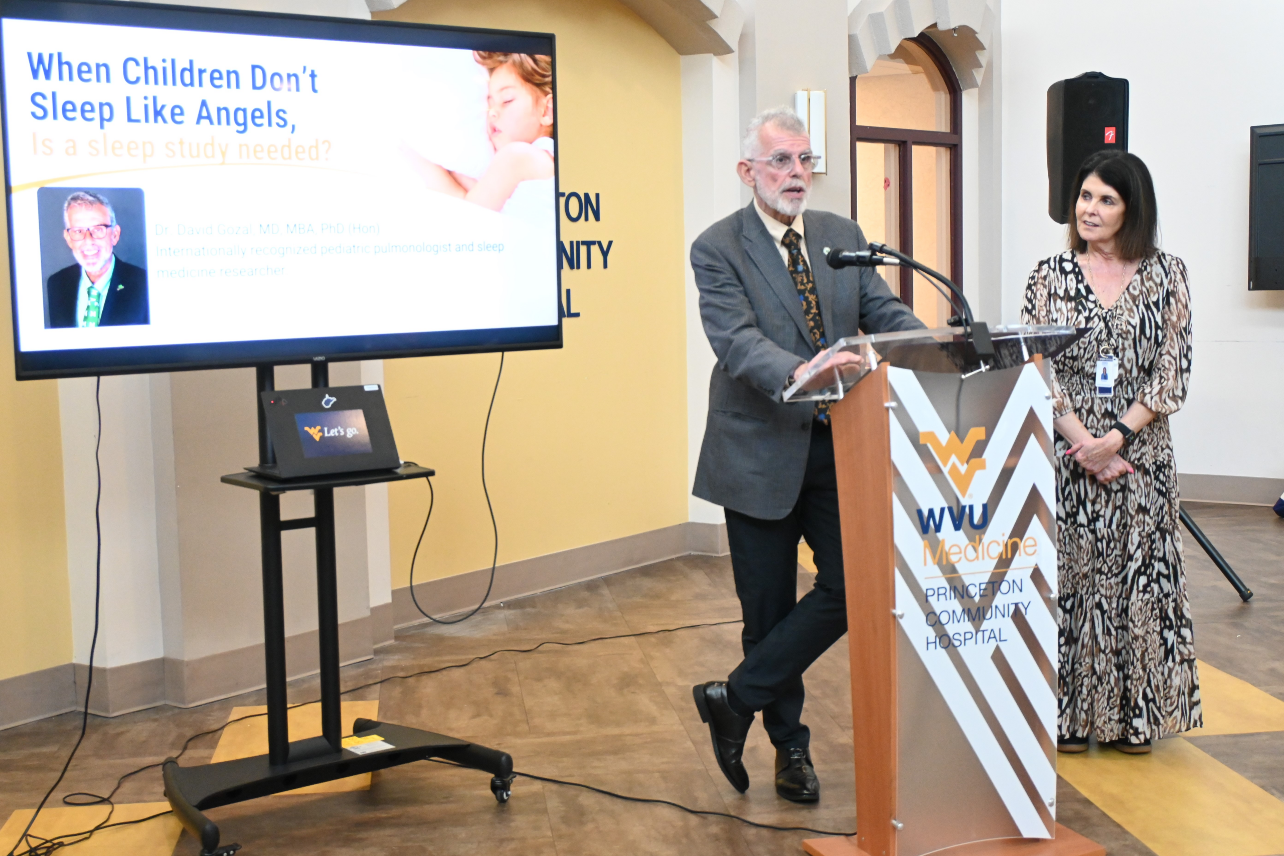 WVU Medicine Princeton Community Hospital enters new partnership with renowned sleep specialist Dr. David Gozal to expands access to pediatric sleep medicine